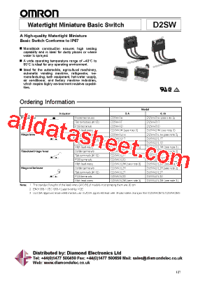 D2SW-01L1T型号图片