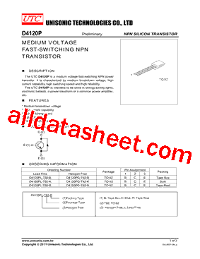 D4120PL-T92-R型号图片