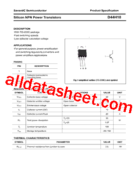 D44H10型号图片