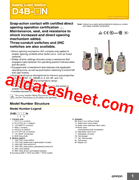 D4B-4A17N型号图片