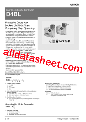 D4BL-2DRA-A型号图片