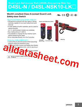 D4SL-N2DFGD4N型号图片