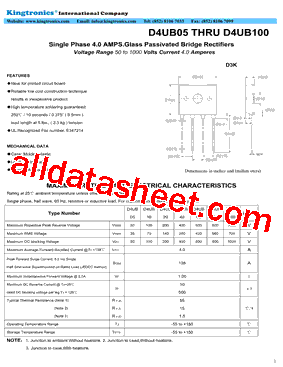 D4UB40型号图片