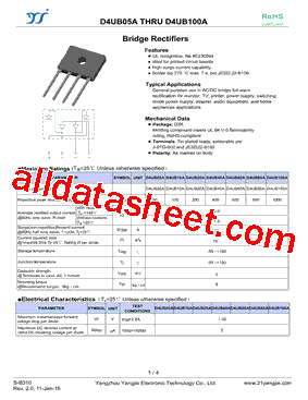 D4UB60A型号图片