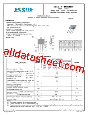 D5SB10型号图片