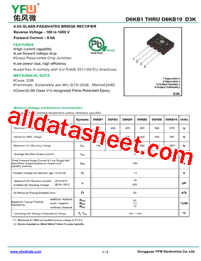 D6KB10型号图片