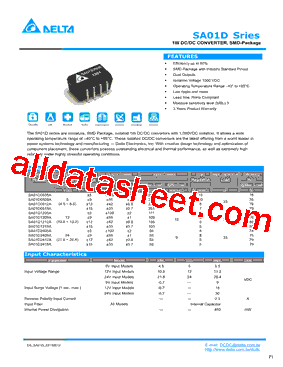 DA01D0503A型号图片