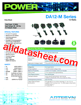 DA12-050EU-M型号图片