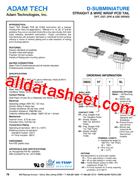 DA15PT1JS型号图片