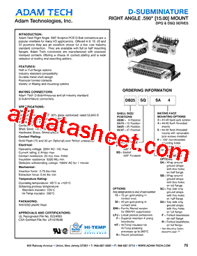 DA15SQF4型号图片