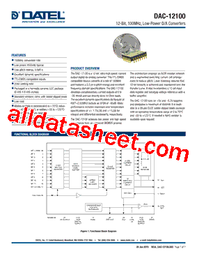 DAC-12100型号图片