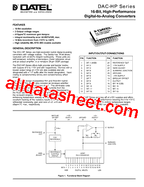 DAC-HP16BMM-1型号图片