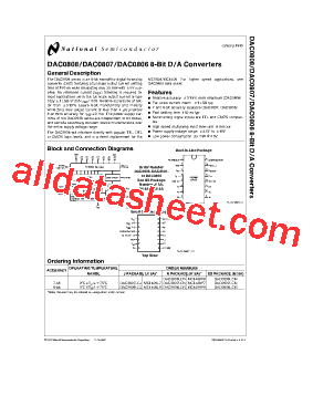 DAC0806NS型号图片