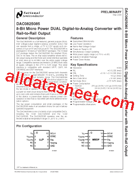 DAC082S085CISD/NOPB型号图片