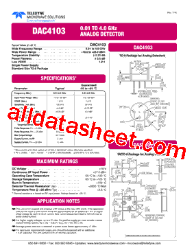 DAC4103型号图片