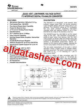 DAC5574IDGSR型号图片