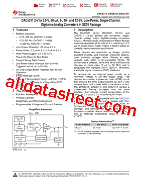 DAC6311IDCKTG4型号图片