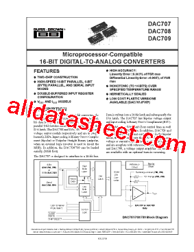 DAC707型号图片