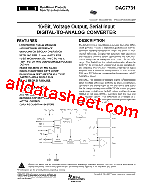 DAC7731EC型号图片