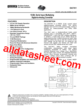 DAC7811IDGSTG4型号图片