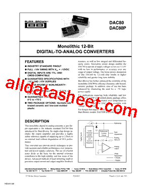 DAC80KD-I型号图片