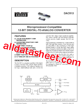 DAC813KP型号图片