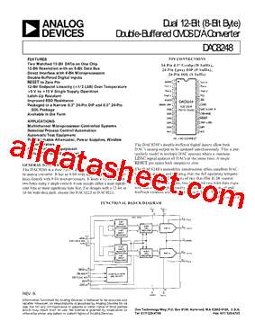 DAC8248FSZ型号图片