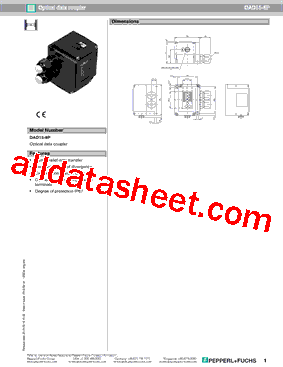 DAD15-8P型号图片