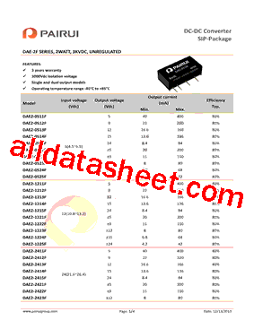 DAE2-0521F型号图片