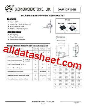 DAM10P100D型号图片