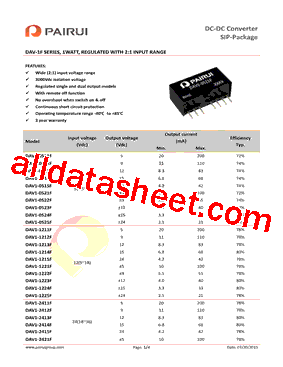 DAV1-1221F型号图片