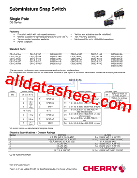 DB1B-A1AA型号图片