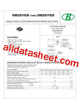 DB201GS型号图片