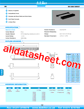 DBCIDC216AS1型号图片