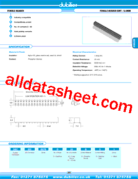 DBCIDCB27AD03BS1型号图片