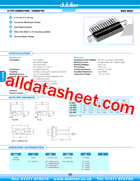 DBCTDF2WW503型号图片