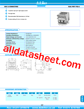 DBCUSB2ADPW型号图片
