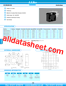 DBF2510G05MS型号图片