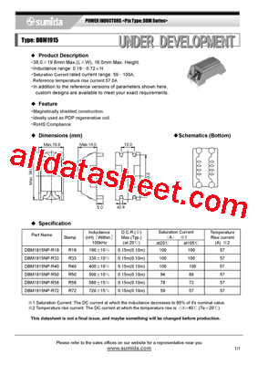 DBM1915NP-R50型号图片