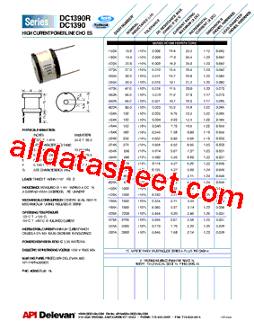 DC1390-153K型号图片