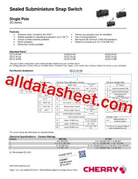 DC2C-A1RB型号图片