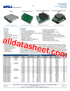 DCHB150-12S12型号图片