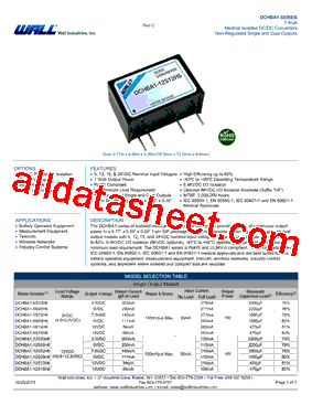 DCHBA1-12S05H6型号图片