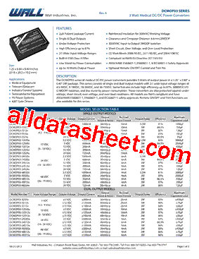 DCMOP03-12S33型号图片