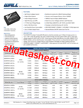 DCMOPW10-24S24x型号图片