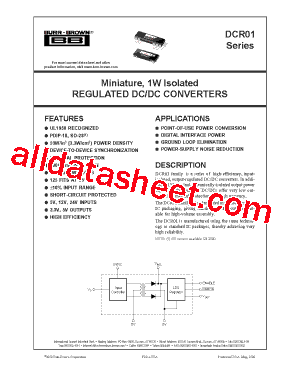 DCR010503U/1K型号图片