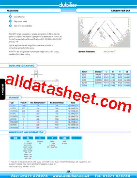 DCR1005T10K型号图片