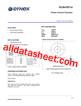 DCR470T14型号图片