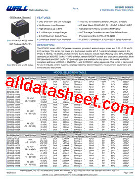 DCSD02-12D12SH型号图片