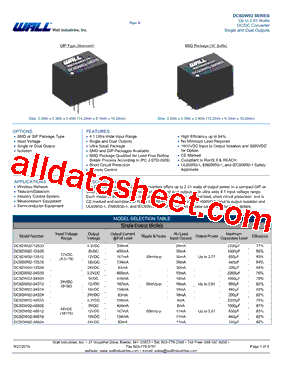 DCSDW02-12D24SH型号图片